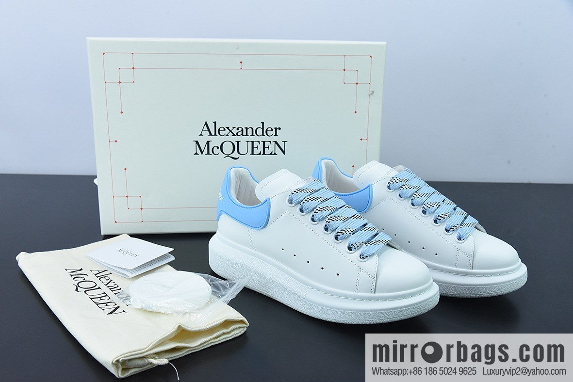 Alexander McQueen/Alexander McQueen, muffin shoes platform heightening white shoes D05G6