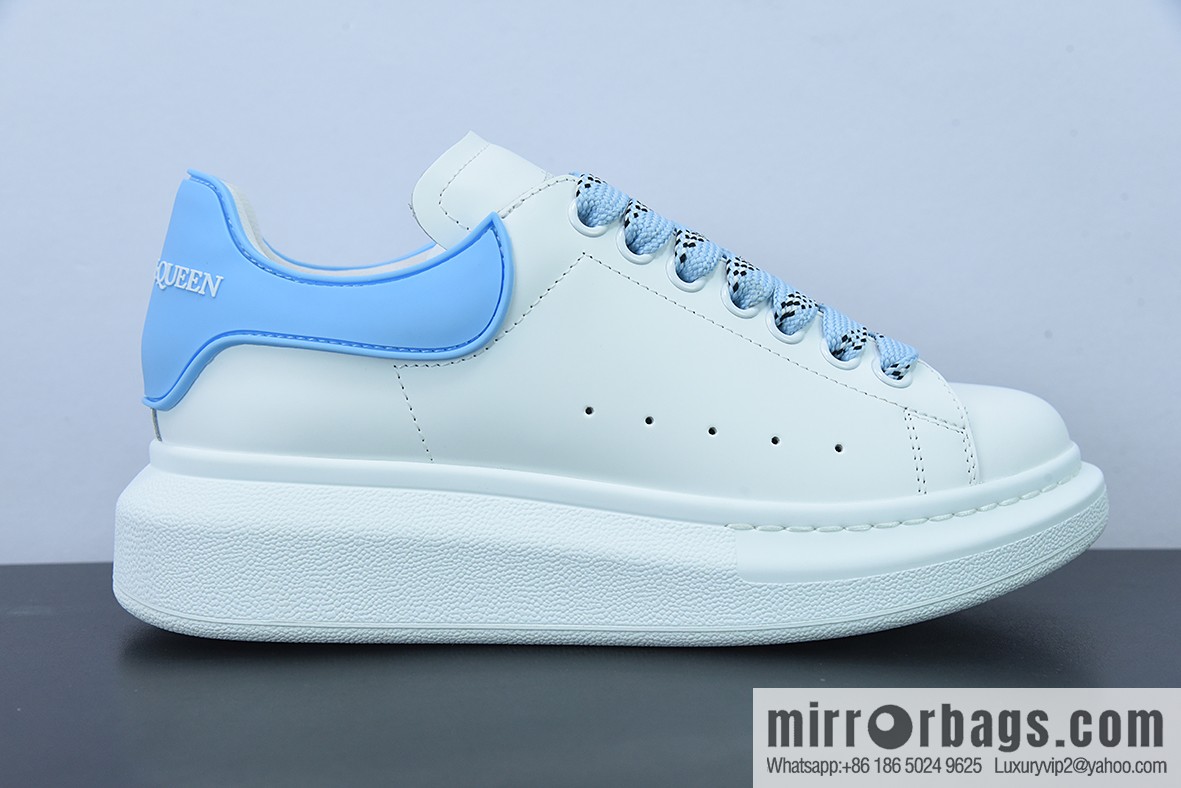 Alexander McQueen/Alexander McQueen, muffin shoes platform heightening white shoes D05G6