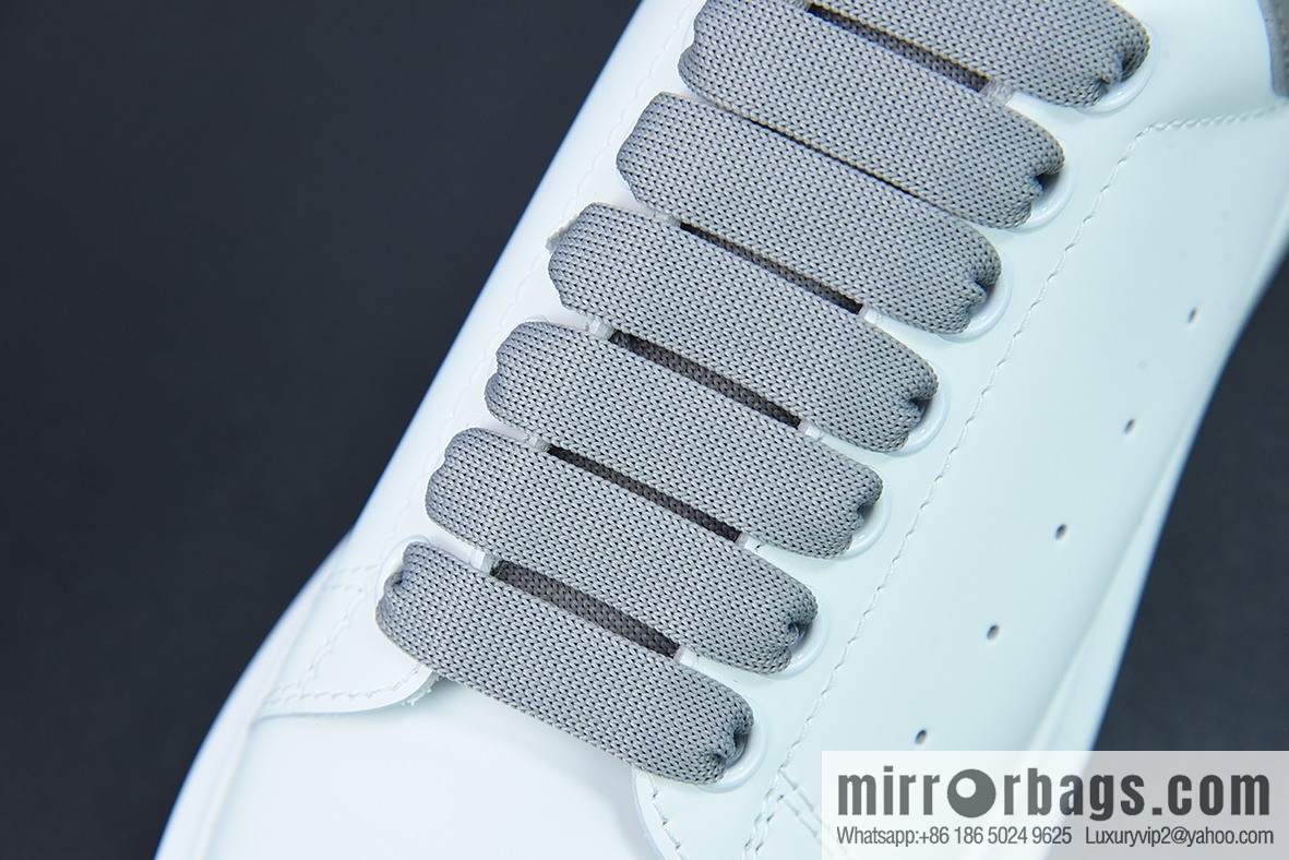 Alexander McQueen/Alexander McQueen, muffin shoes platform heightening white shoes G07H5