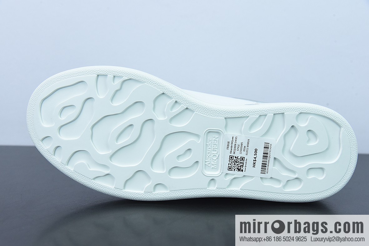 Alexander McQueen/Alexander McQueen, muffin shoes platform heightening white shoes G07H5