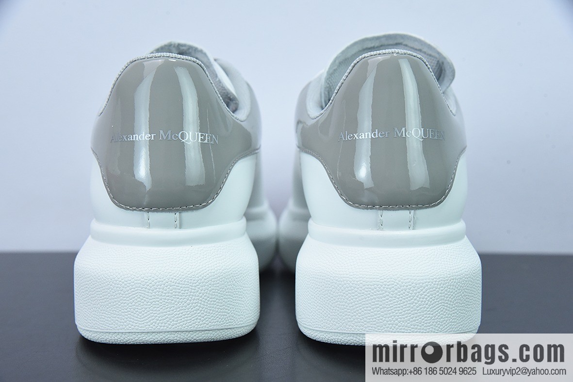 Alexander McQueen/Alexander McQueen, muffin shoes platform heightening white shoes G07H5