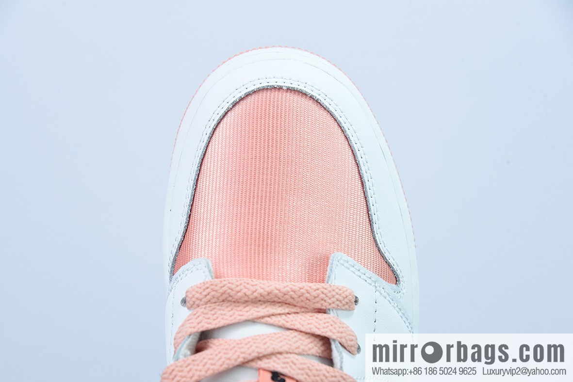 Air Jordan 1 Low white powder black aj1 low help series item number: DM8960-801