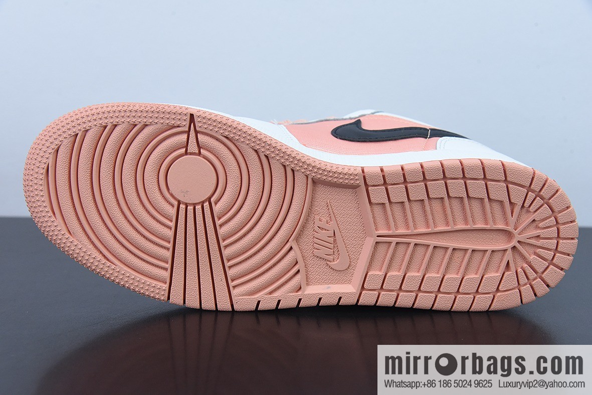 Air Jordan 1 Low white powder black aj1 low help series item number: DM8960-801