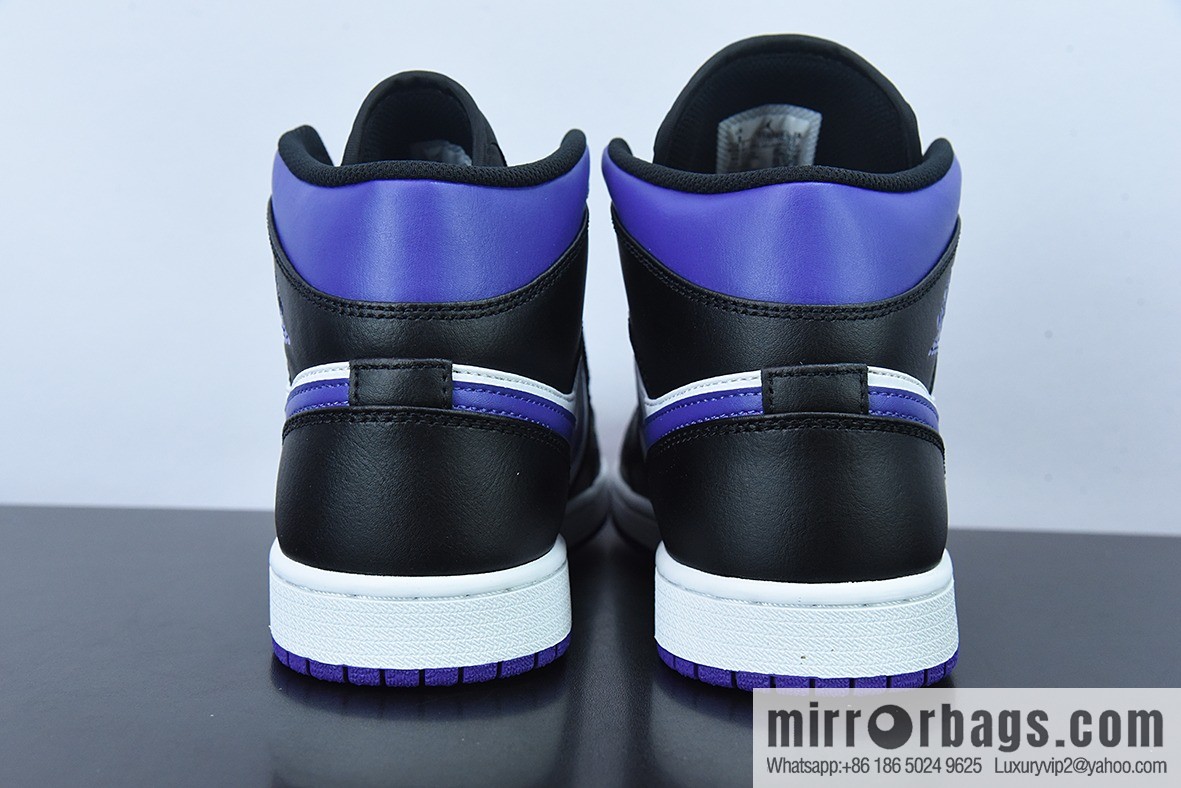 Original NK Air Jordan 1 Mid AJ1 Joe 1 culture basketball shoes, item number: 554724 095