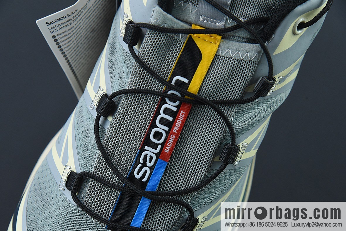 Salomon Salomon XT-6 Mist Blue Vintage Functional Trend Casual Running Shoes 414551