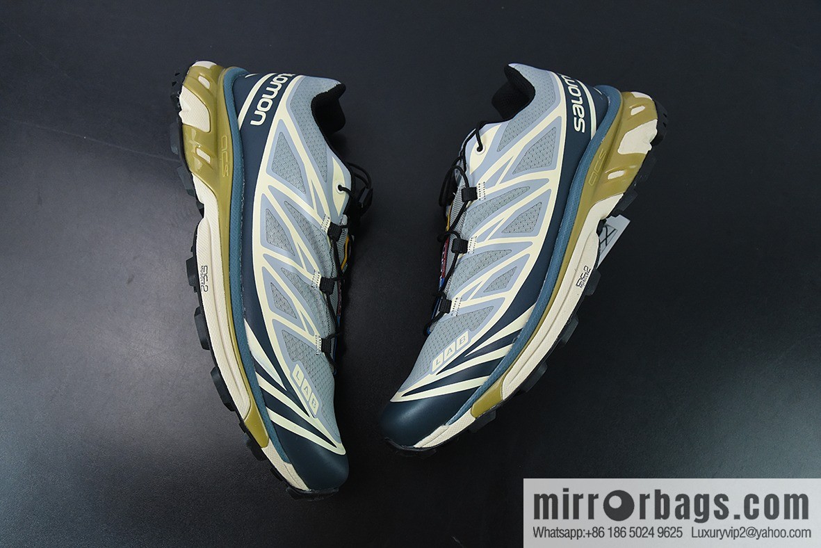 Salomon Salomon XT-6 Mist Blue Vintage Functional Trend Casual Running Shoes 414551