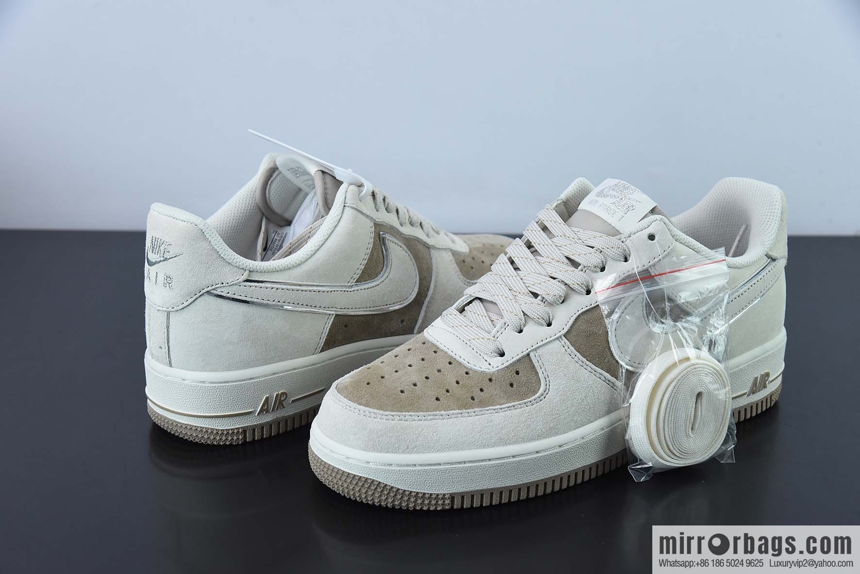 AKIRA × Nike Air Force 1 Low '07 meters Khaki Gypsy color scheme Air Force No. 1 low-top casual board shoes, item number: DQ3966-183