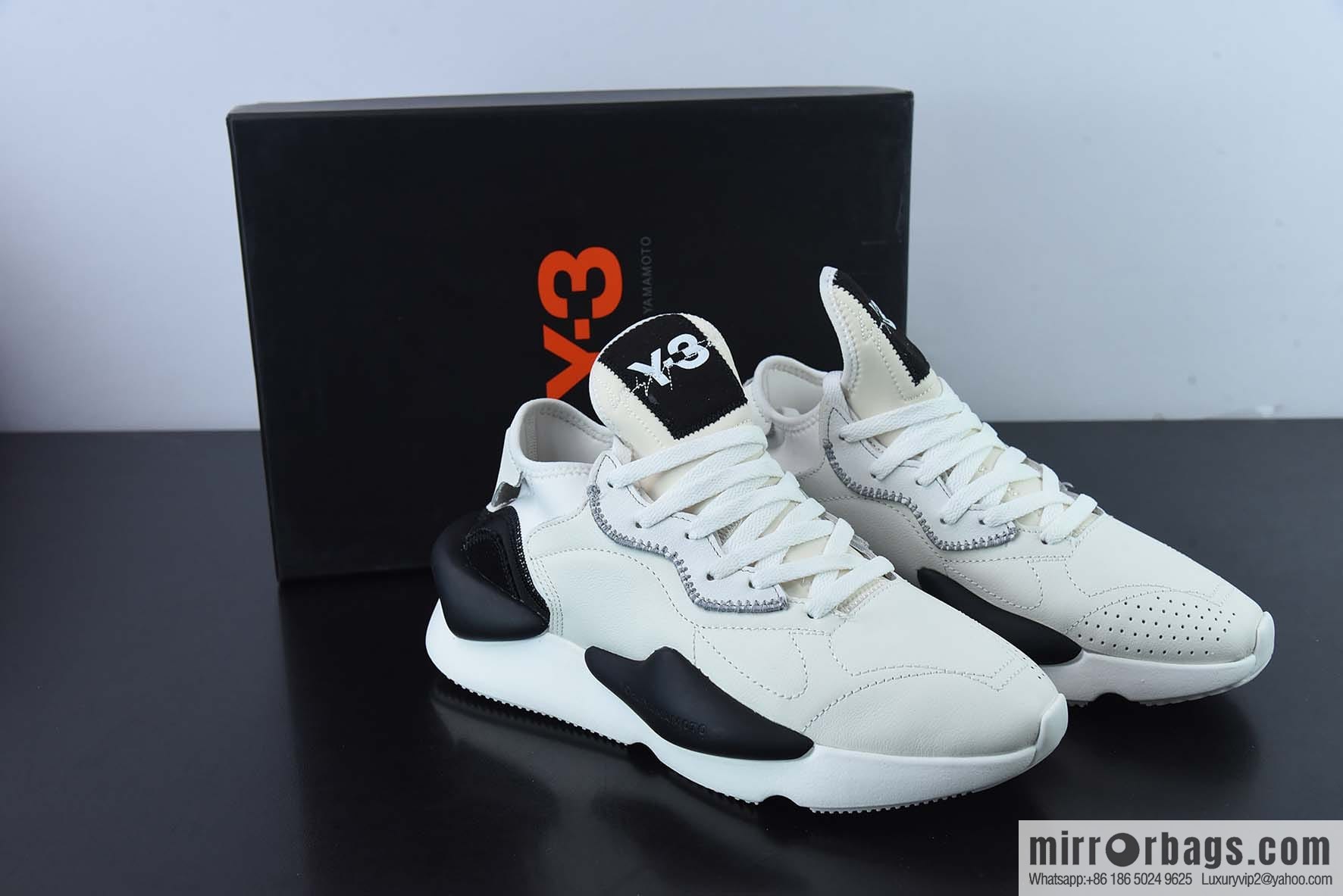 Y-3 Kaiwa Chunky Sneakers Kaiwa Series Vintage Versatile Lightweight Casual Sports Daddy Jogging Shoes