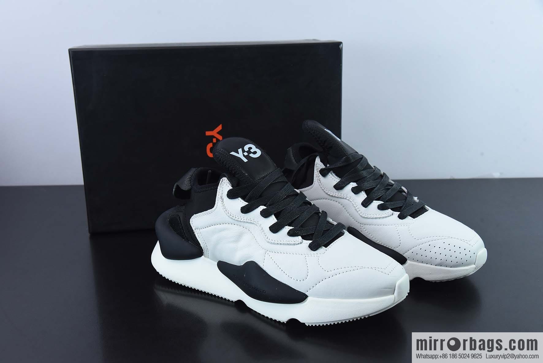 Y-3 Kaiwa Chunky Sneakers Kaiwa Series Vintage Versatile Lightweight Casual Sports Daddy Jogging Shoes