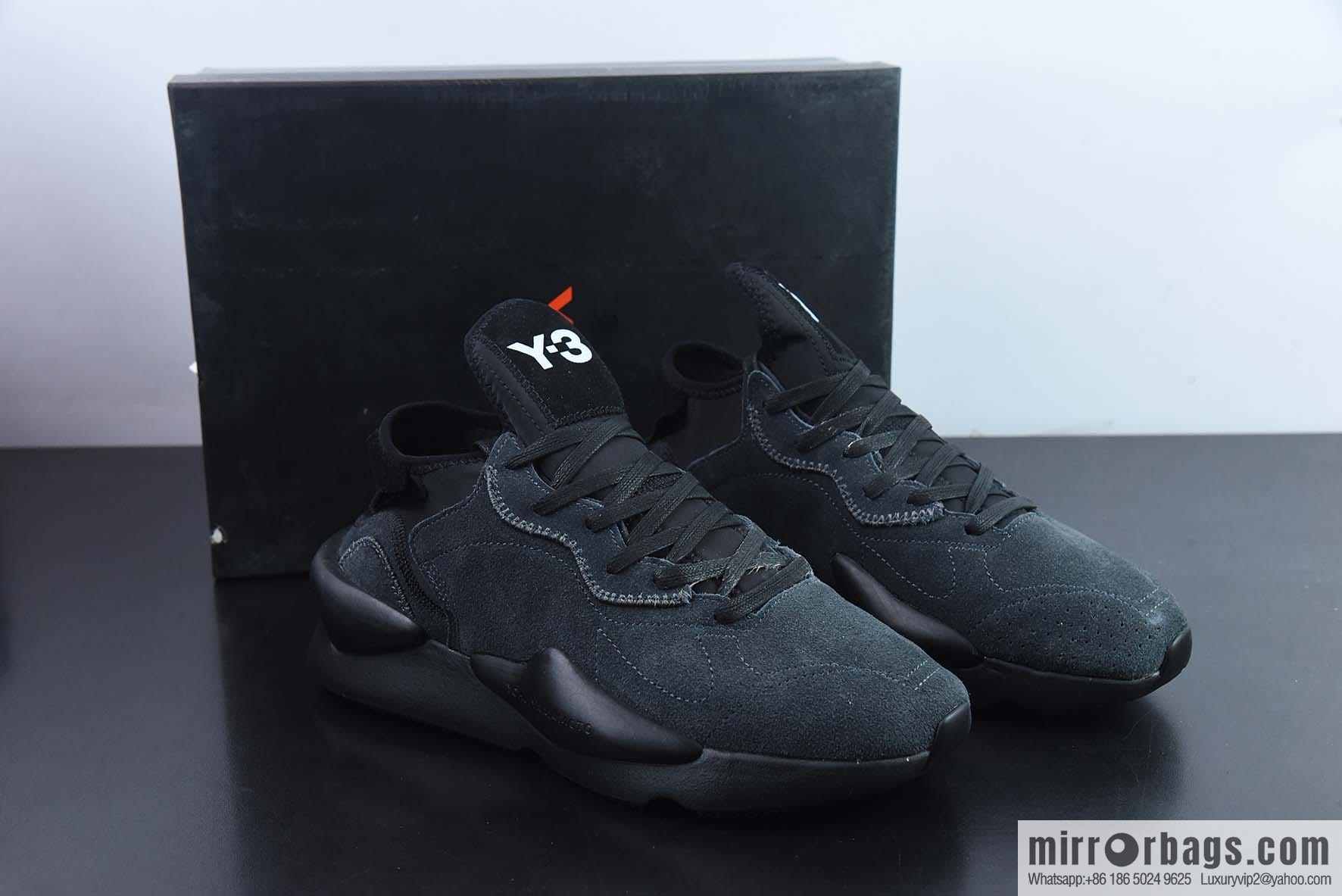 Y-3 Kaiwa Chunky Sneakers Kaiwa Series Vintage Versatile Lightweight Casual Sports Daddy Jogging Shoes