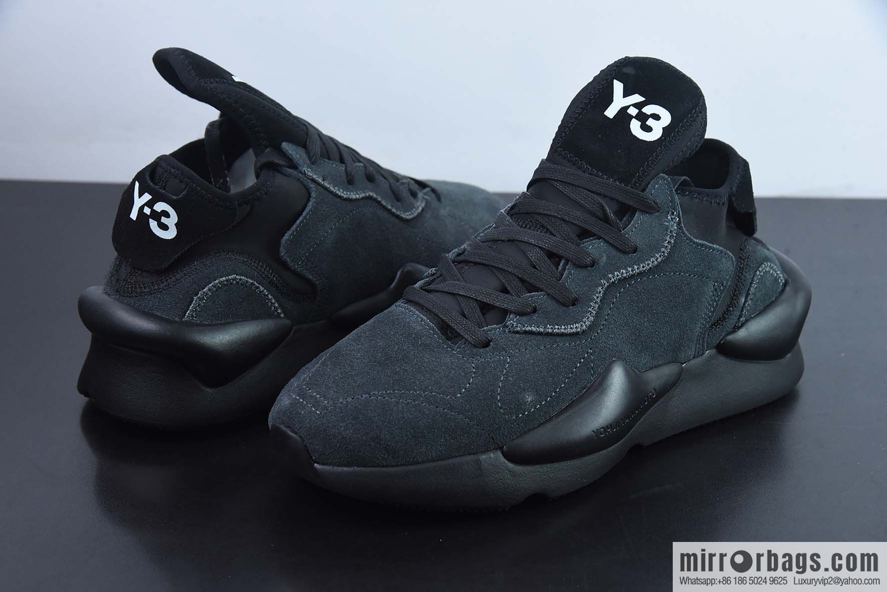 Y-3 Kaiwa Chunky Sneakers Kaiwa Series Vintage Versatile Lightweight Casual Sports Daddy Jogging Shoes