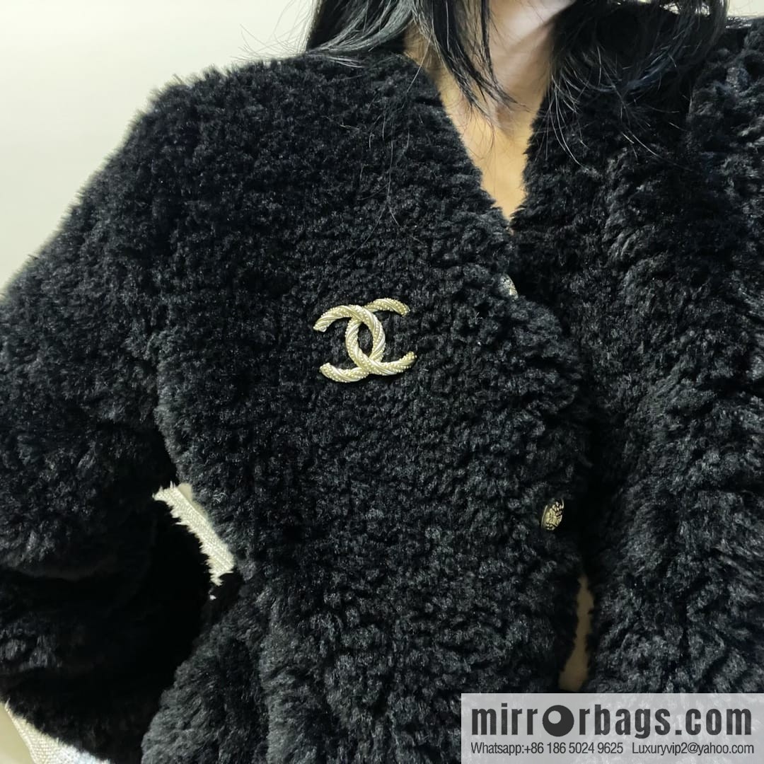 Chanel gold double c brooch