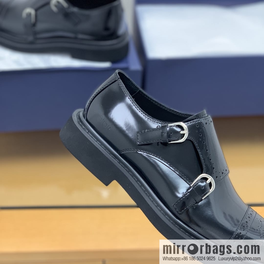 Dior selected leather Munk shoes for men