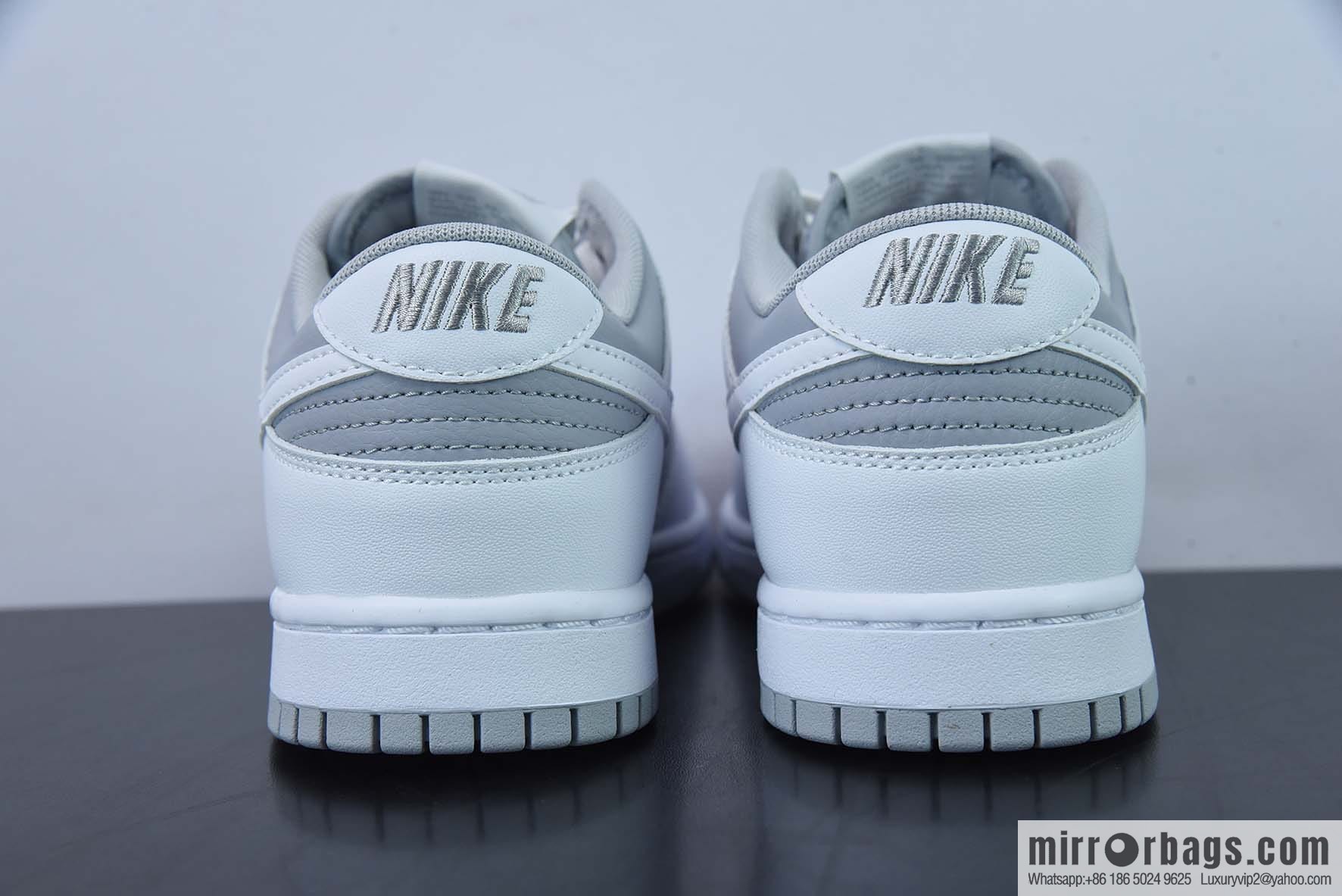 Nike Dunk Low Nike Gray White Low Top Vintage Casual Board Shoes DJ6188-003