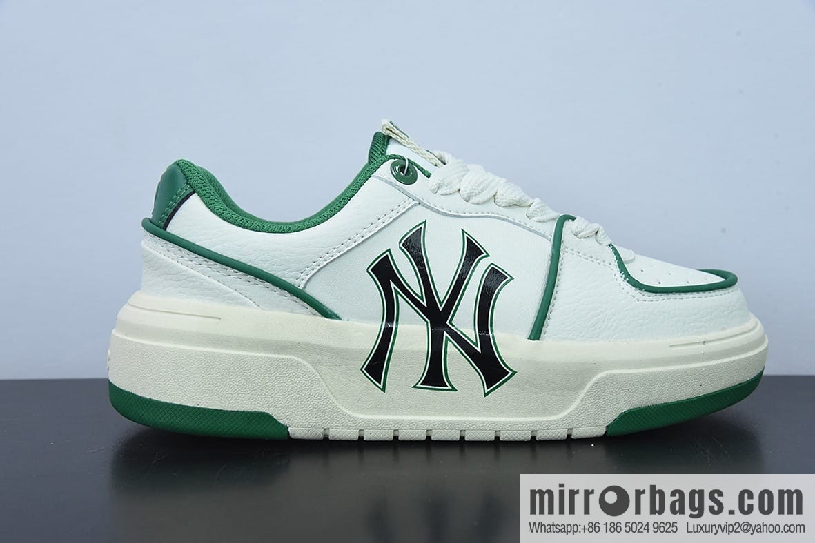 🇰🇷NY American Rugby Yankees Limited 🏈 x MLB Chukky Classic Classic Daddy Lightweight Height Up Platform Versatile Casual Sports Jogging Shoes