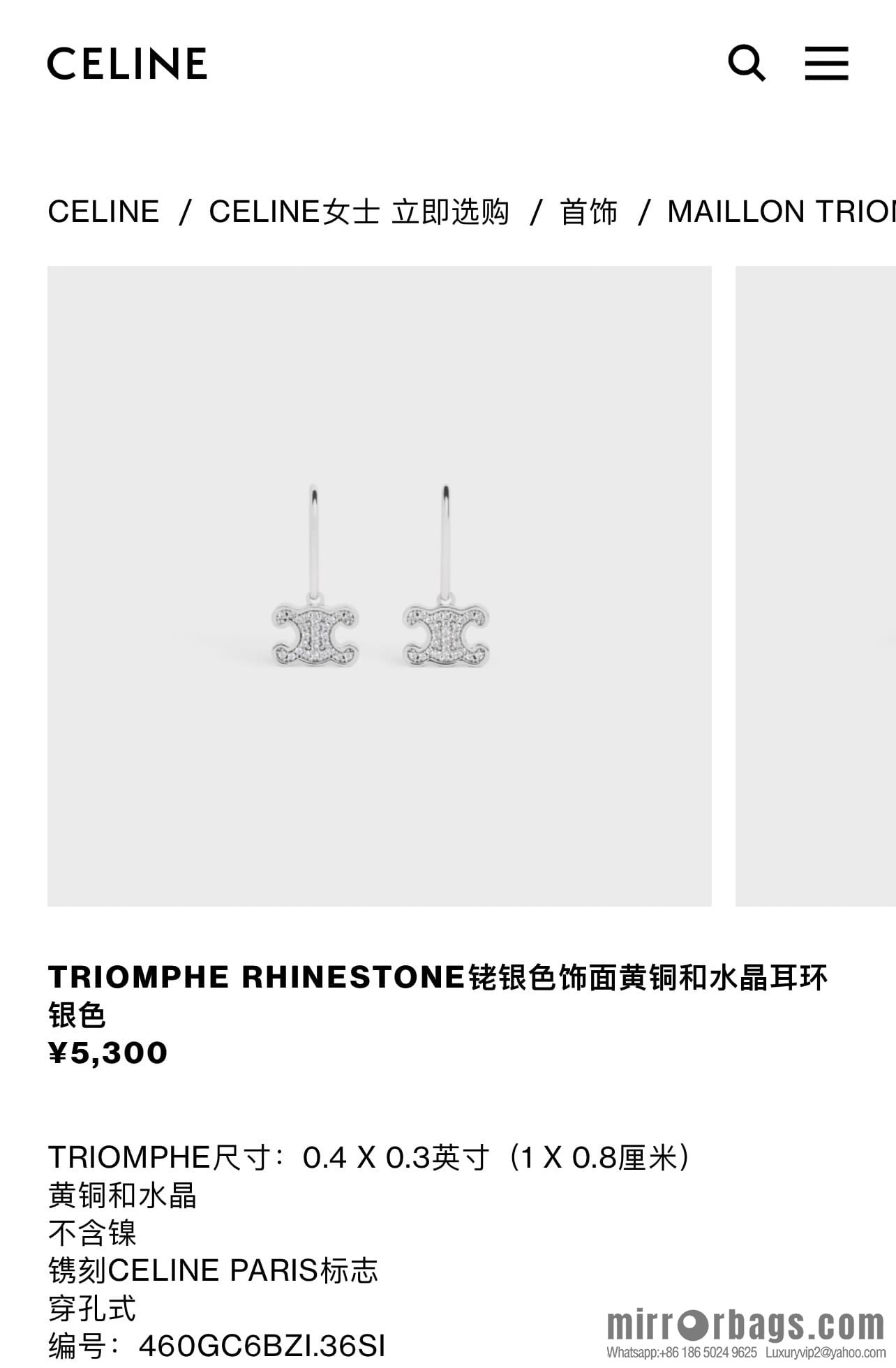 ❗New ❗ Celine earrings