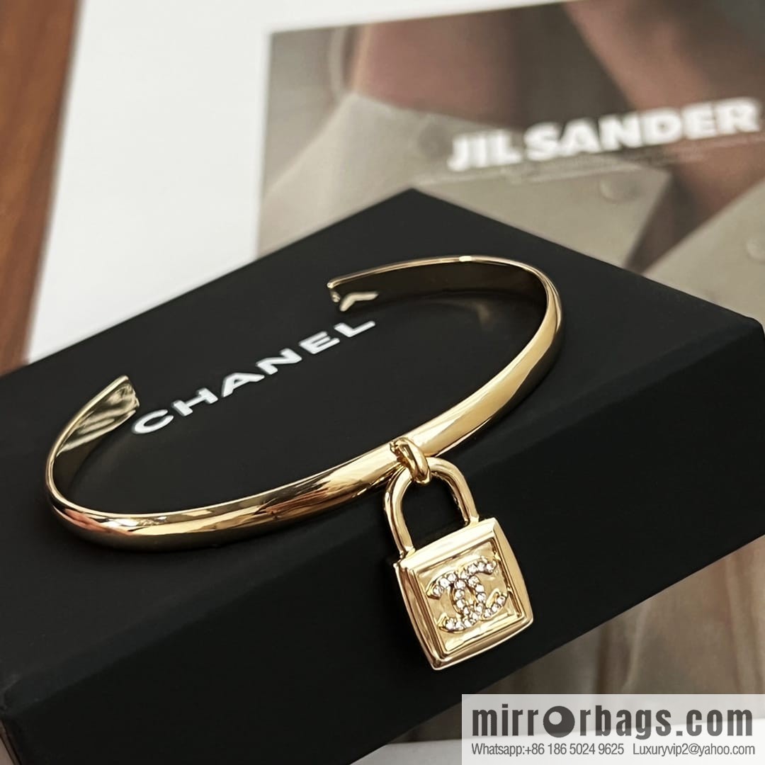 New ☑️ Chanel Double C Lock Opening Bracelet