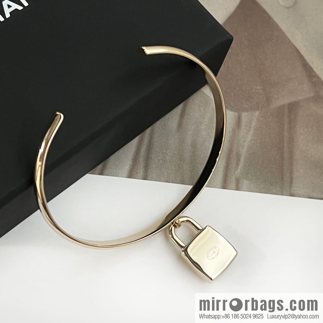 New ☑️ Chanel Double C Lock Opening Bracelet