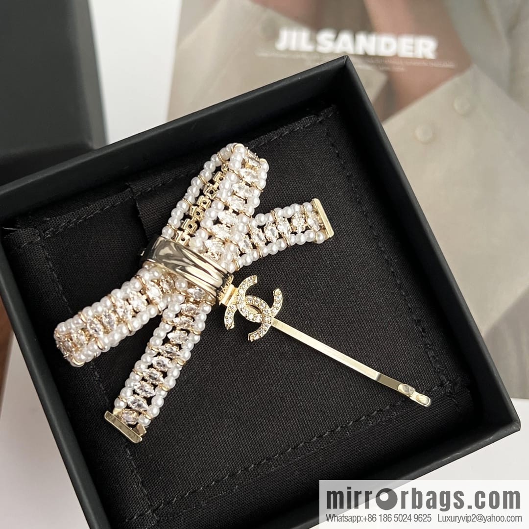 New ☑️ Chanel double c bow hairpin hairpin