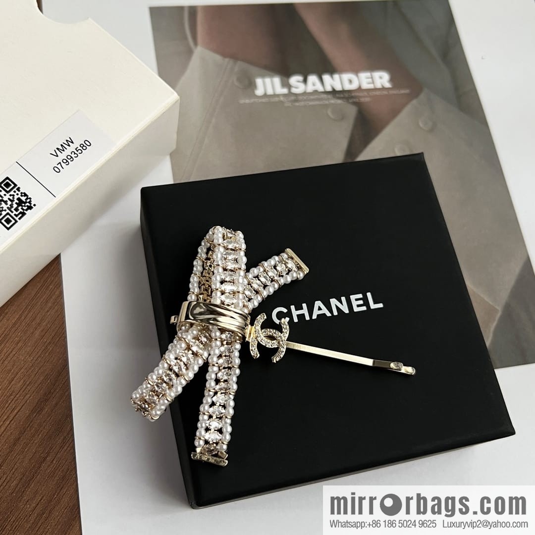 New ☑️ Chanel double c bow hairpin hairpin