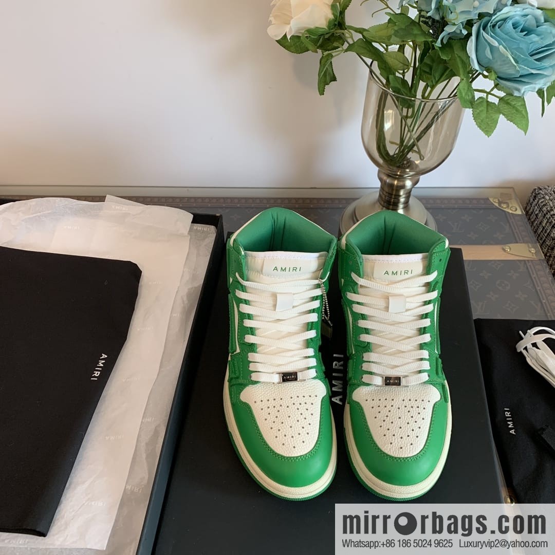 Handmade Unisex His & Hers high top bone shoes with double leather fit