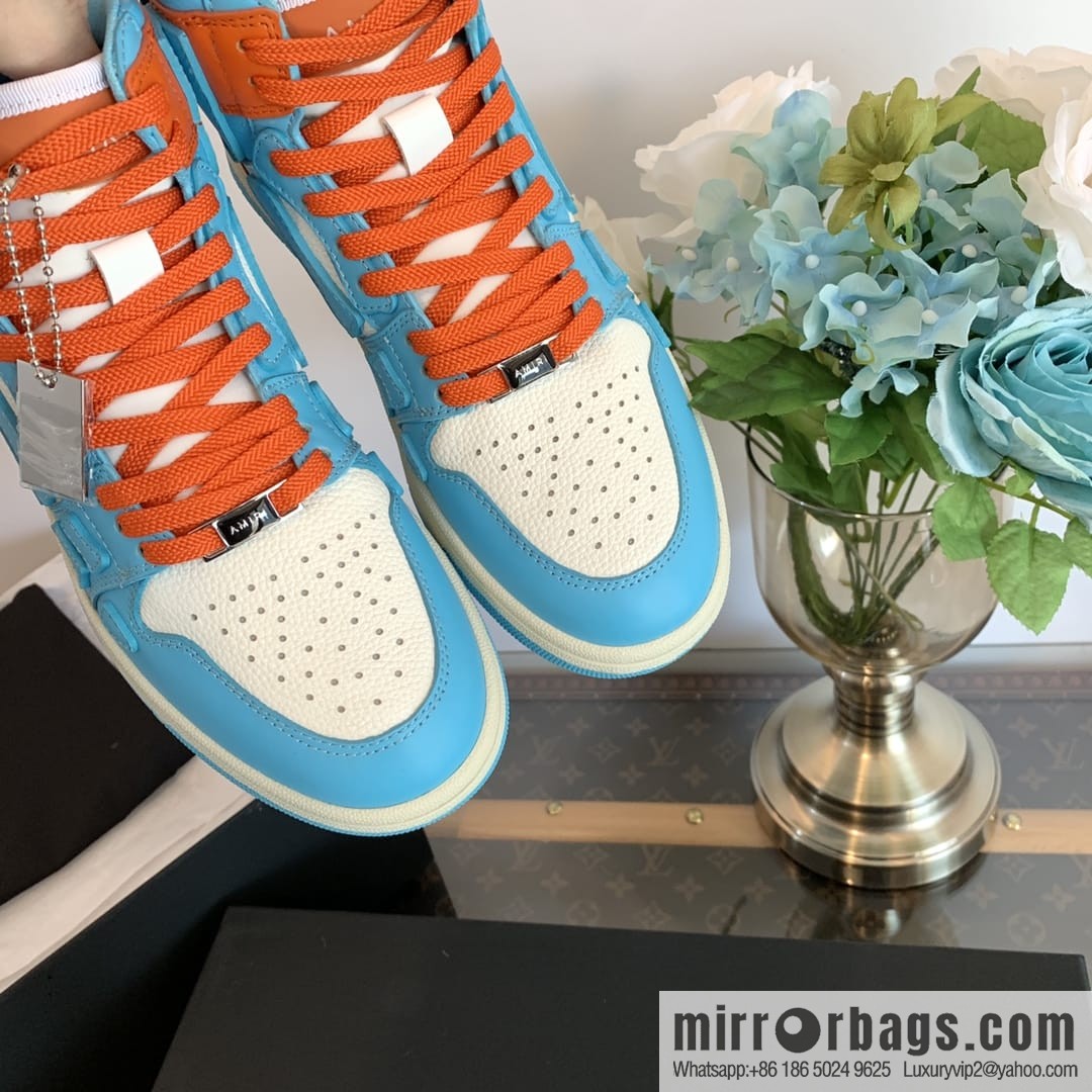 Handmade Unisex His & Hers high top bone shoes with double leather fit