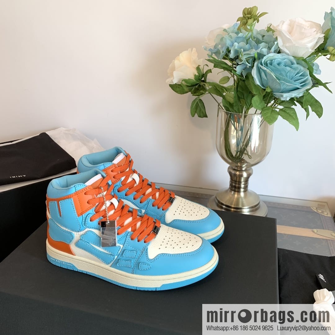 Handmade Unisex His & Hers high top bone shoes with double leather fit