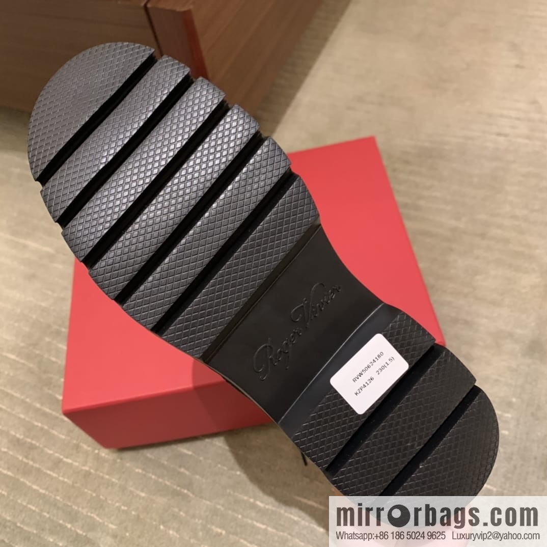 RV Walky Viv Cloud Rhinestone Square Buckle Boots/Boots