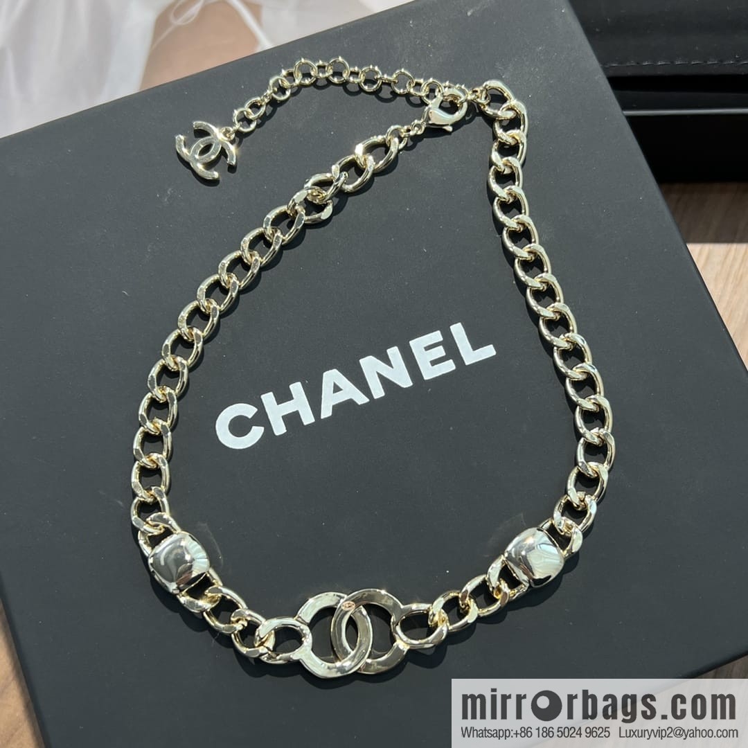 New ☑️ Chanel double c gold necklace