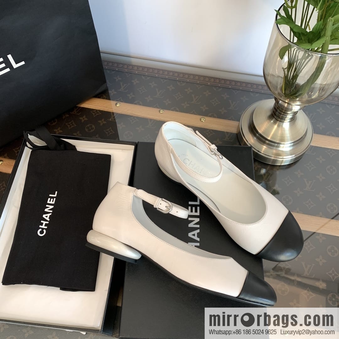 Chanel Pearl and Mary Jane Shoes
