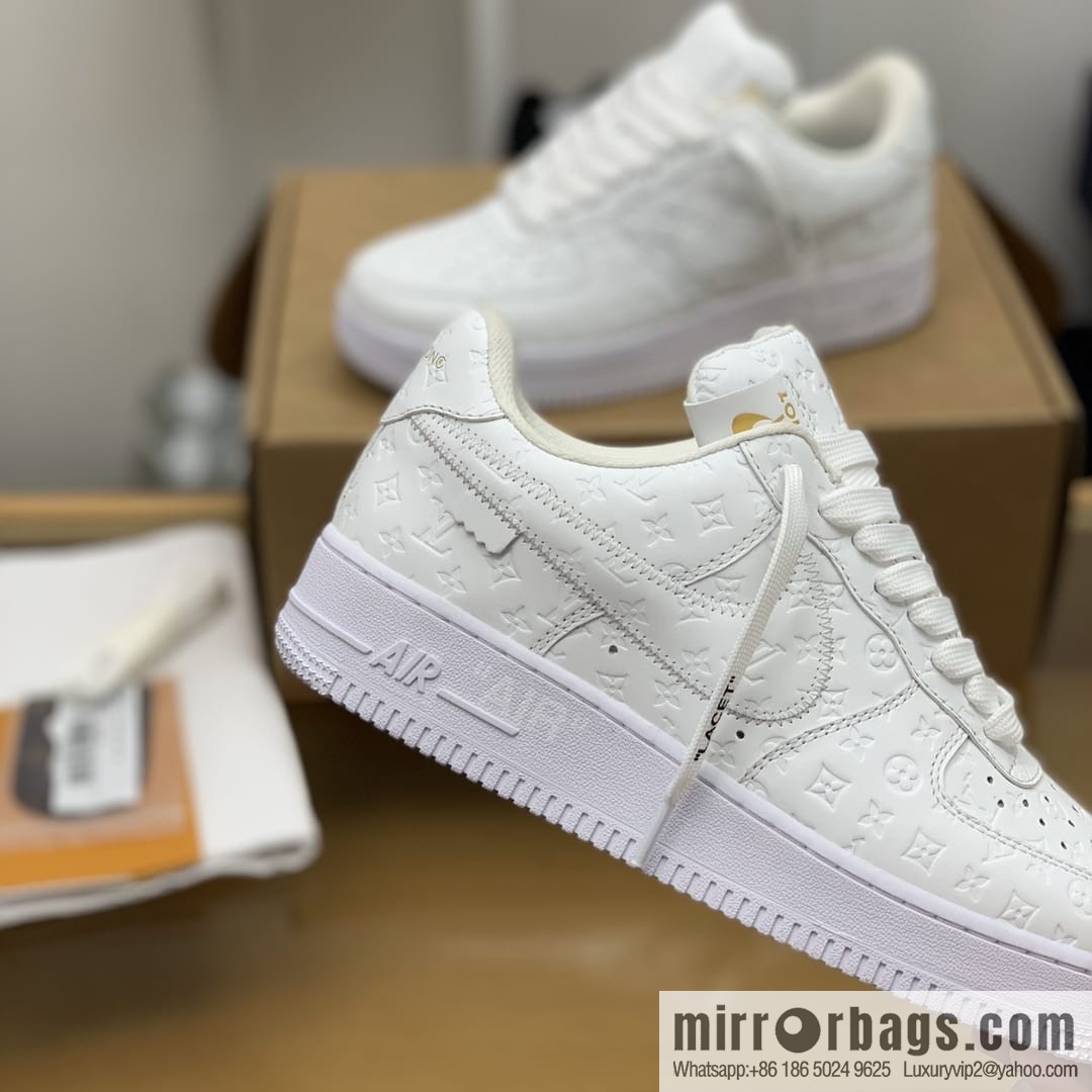 Louis Vuitton Monogram patchwork His & Hers sneakers