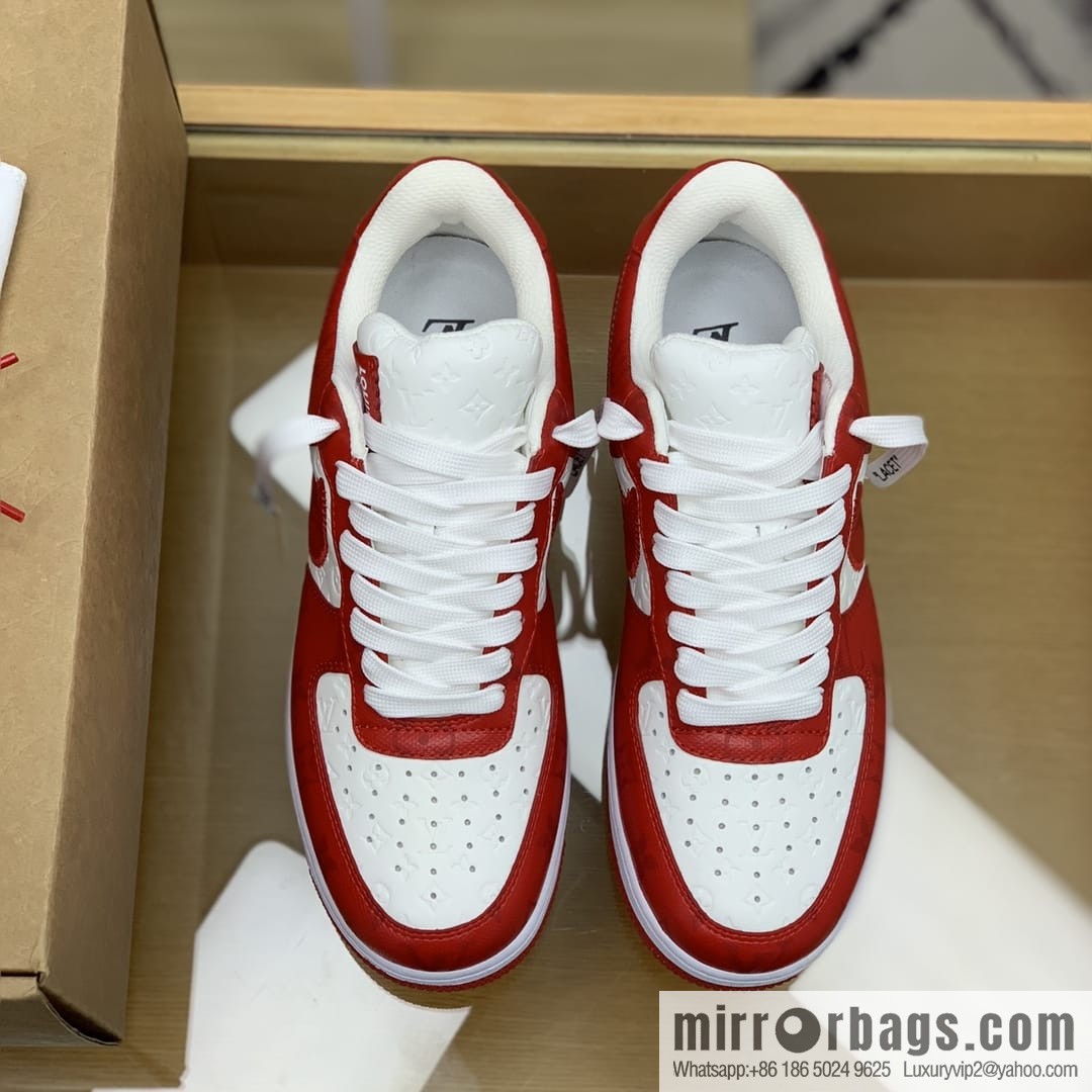 Louis Vuitton Monogram patchwork His & Hers sneakers