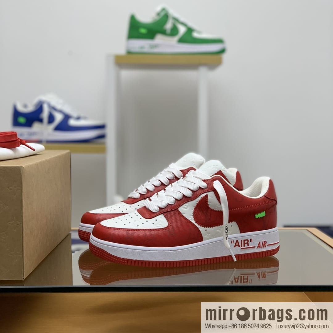 Louis Vuitton Monogram patchwork His & Hers sneakers