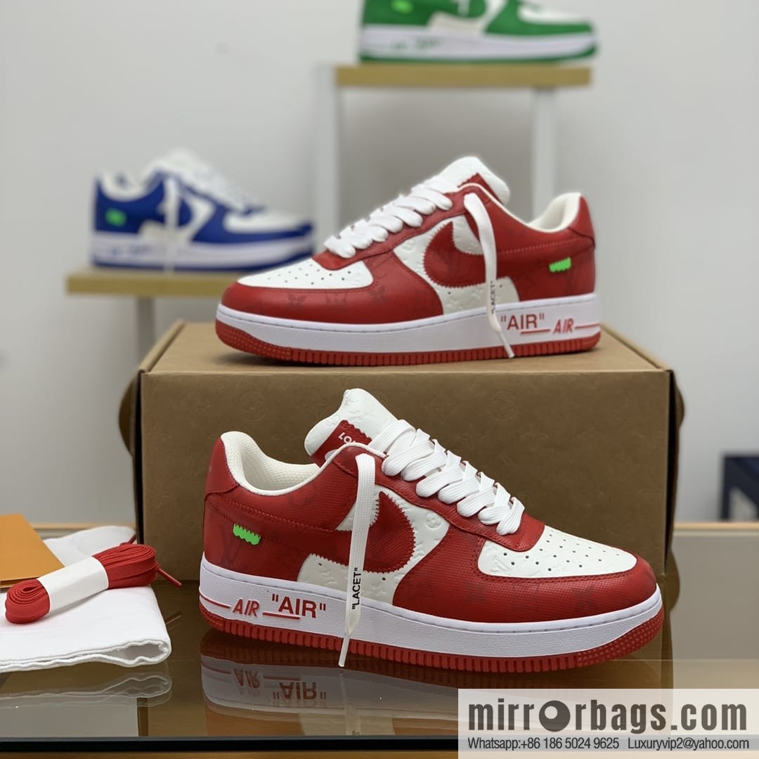 Louis Vuitton Monogram patchwork His & Hers sneakers