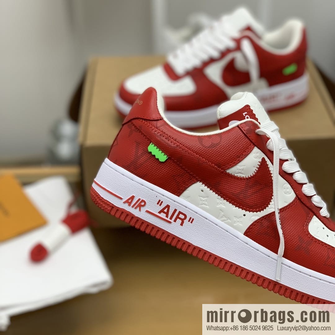 Louis Vuitton Monogram patchwork His & Hers sneakers