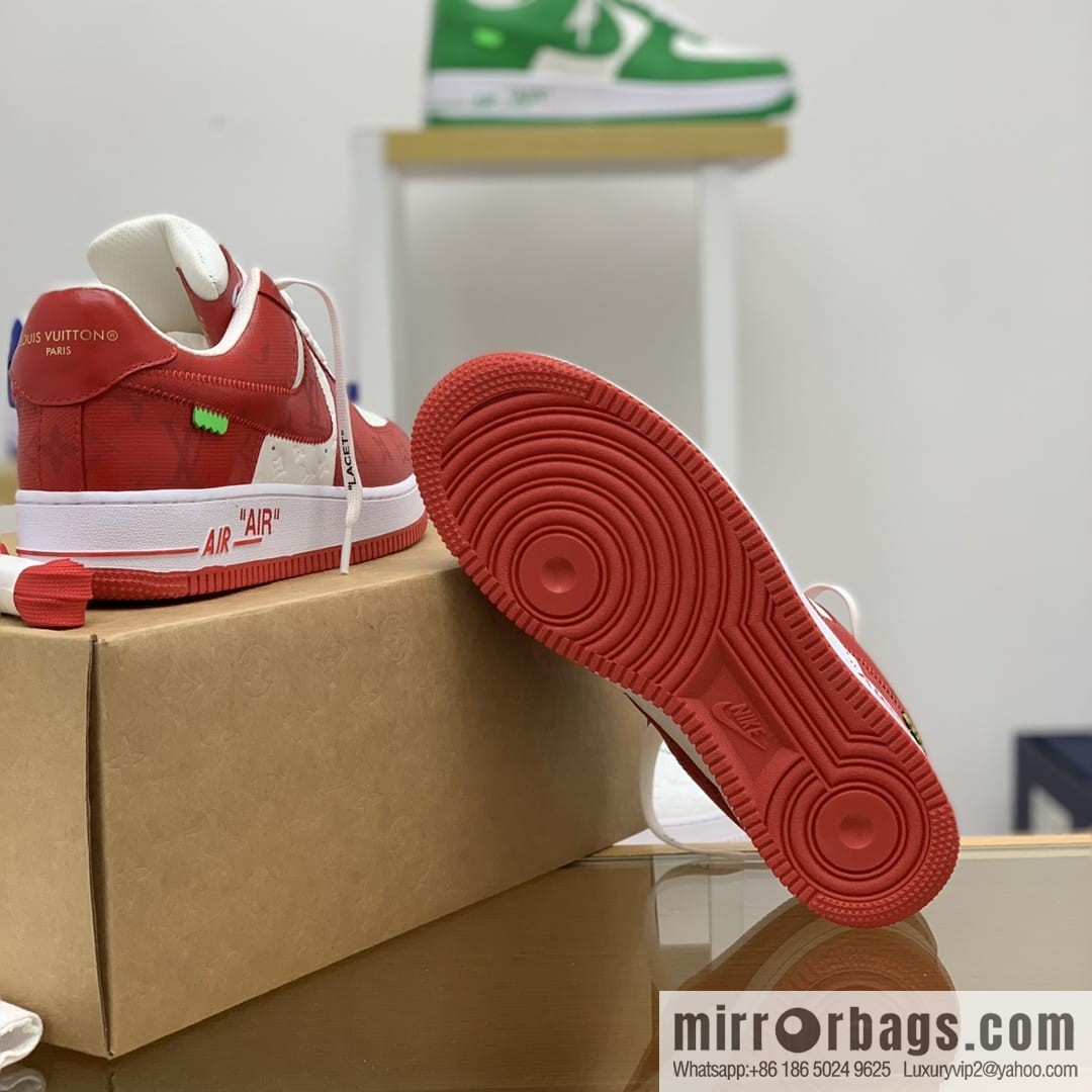 Louis Vuitton Monogram patchwork His & Hers sneakers