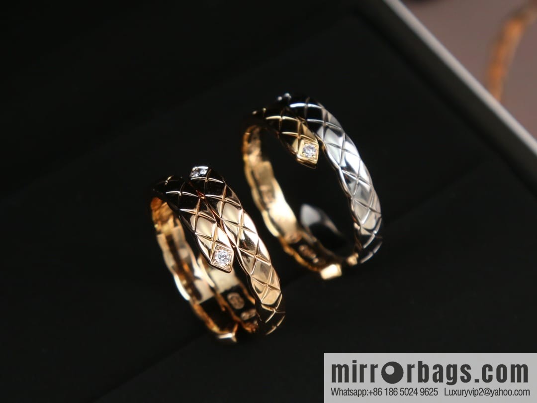 New ☑️ Chanel coco crushing series rhombus ring