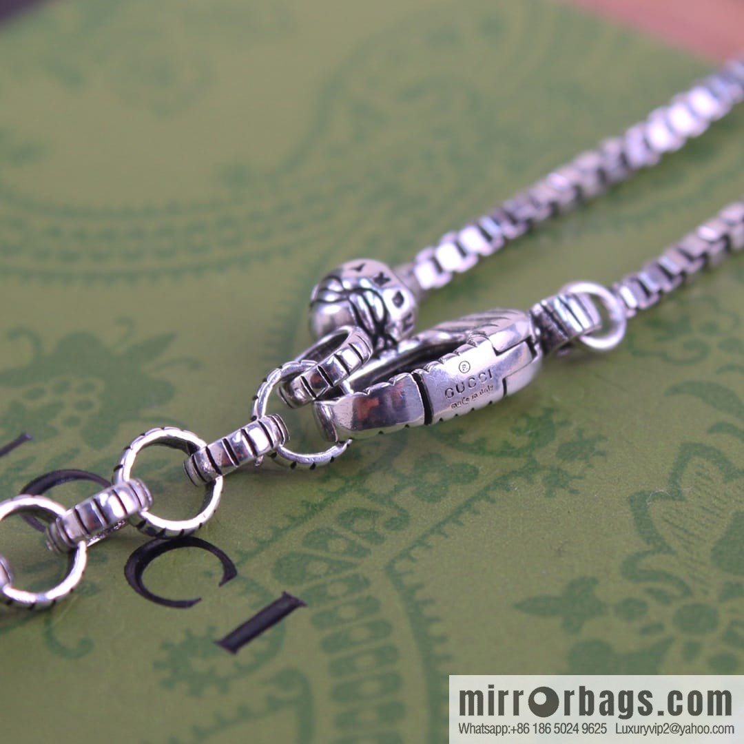 New Gucci gucci rabbit head necklace