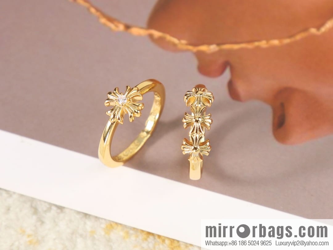 Classic explosion, Croxin gold cross ring