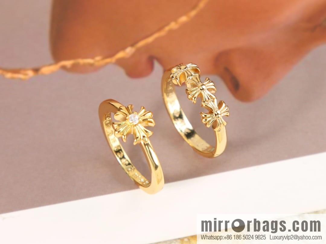 Classic explosion, Croxin gold cross ring