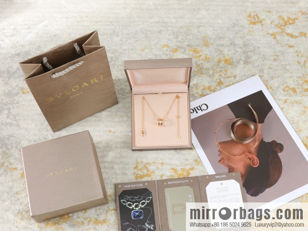 BVLGARI Bulgari threaded diamond necklace