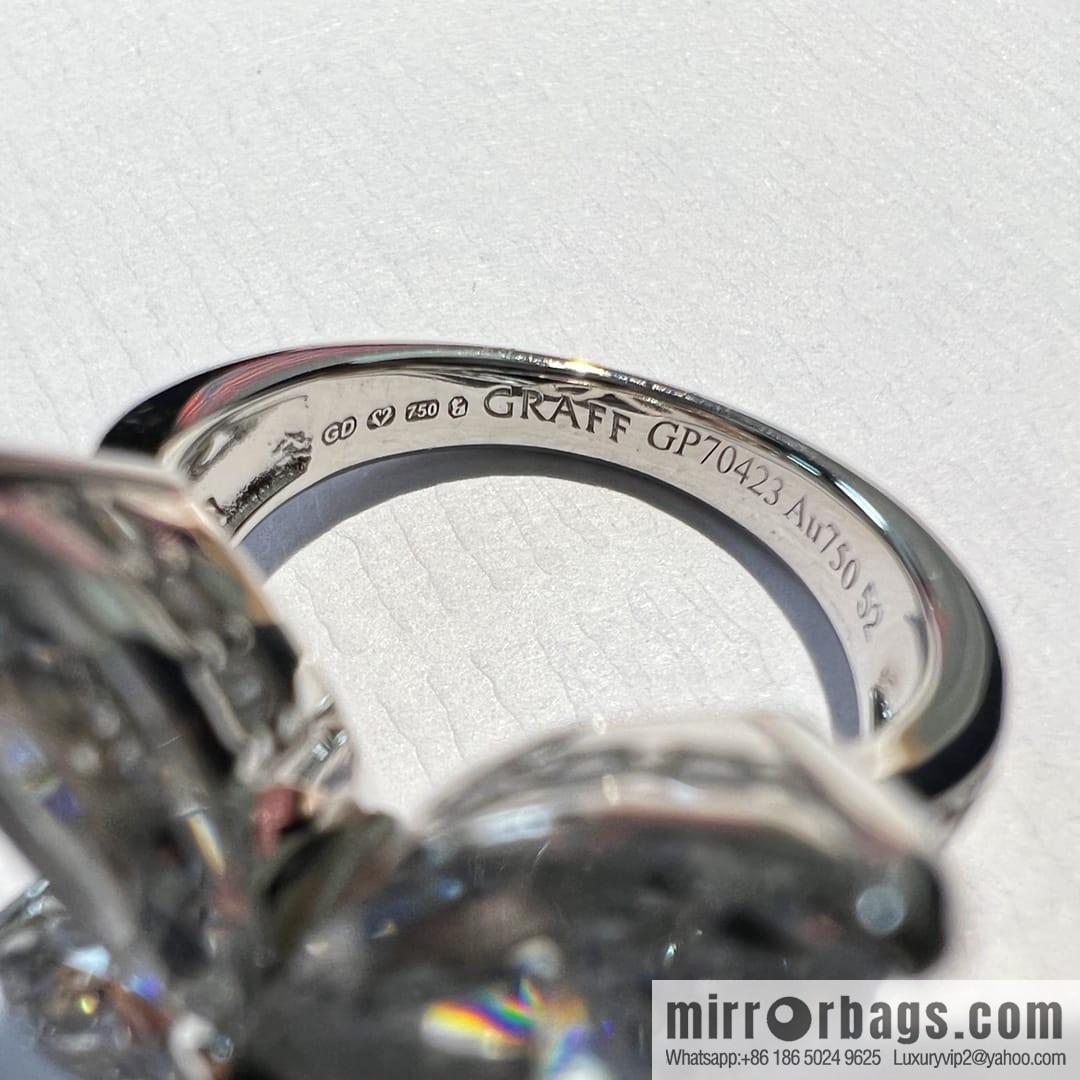 GRAFF Butterfly Horse Eye Diamond Ring