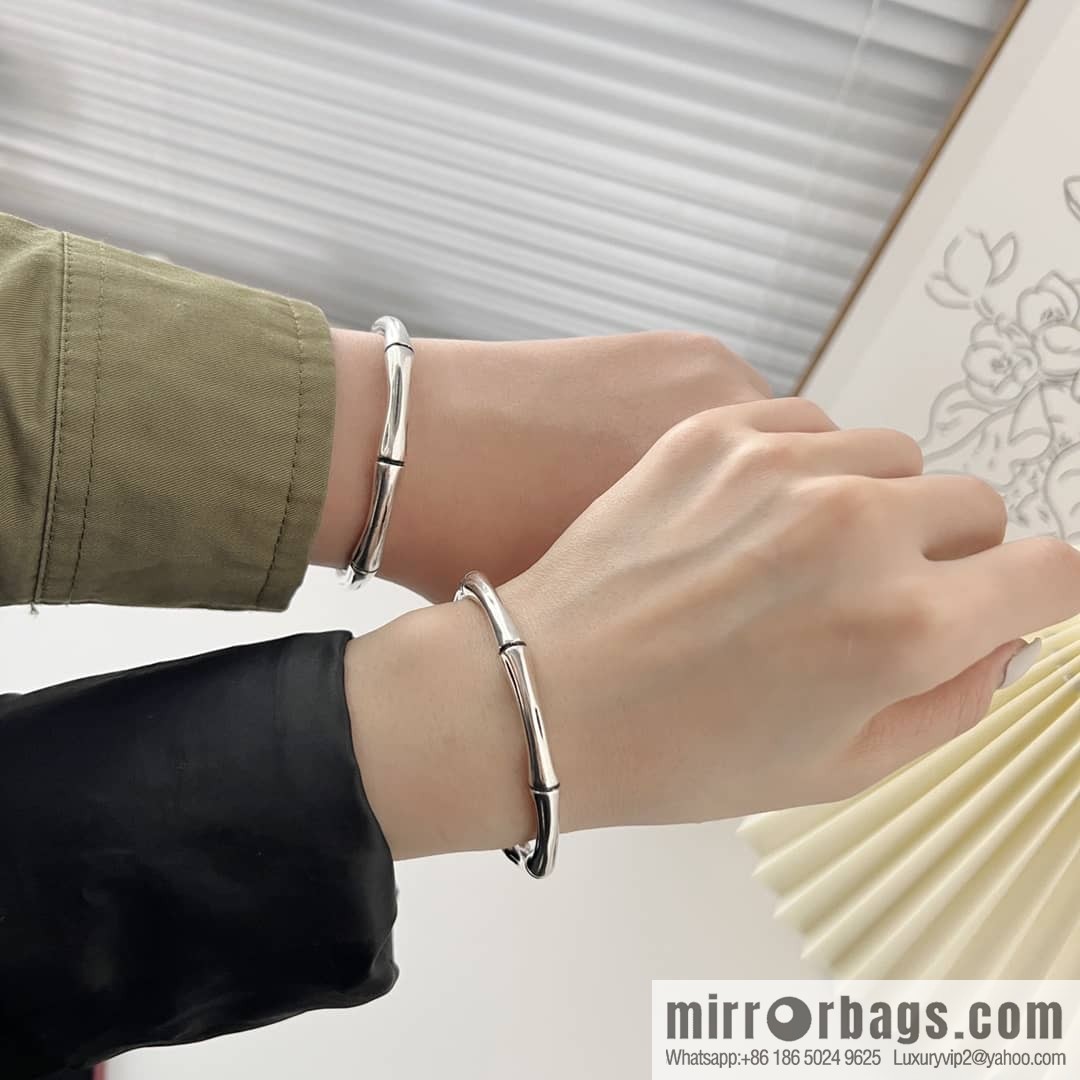 New Gucci gucci bamboo open bracelet