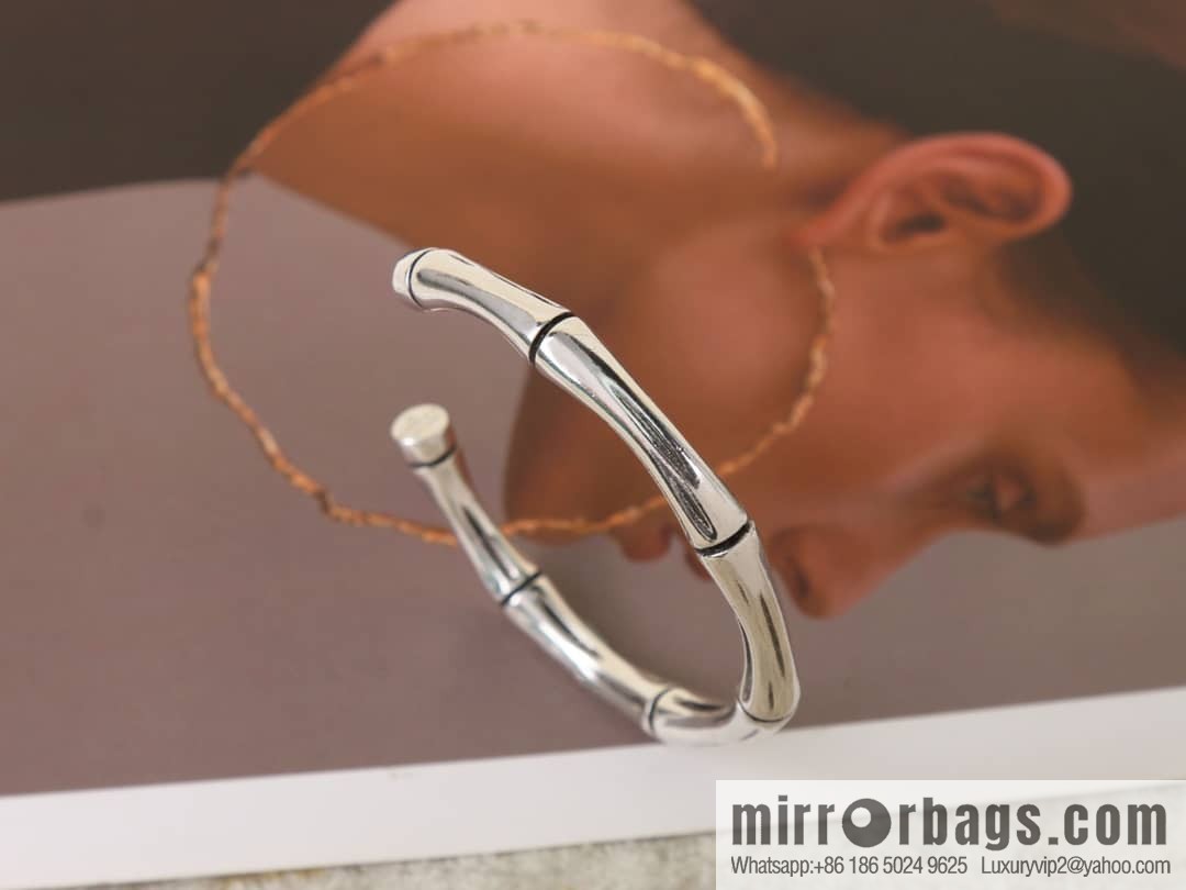 New Gucci gucci bamboo open bracelet