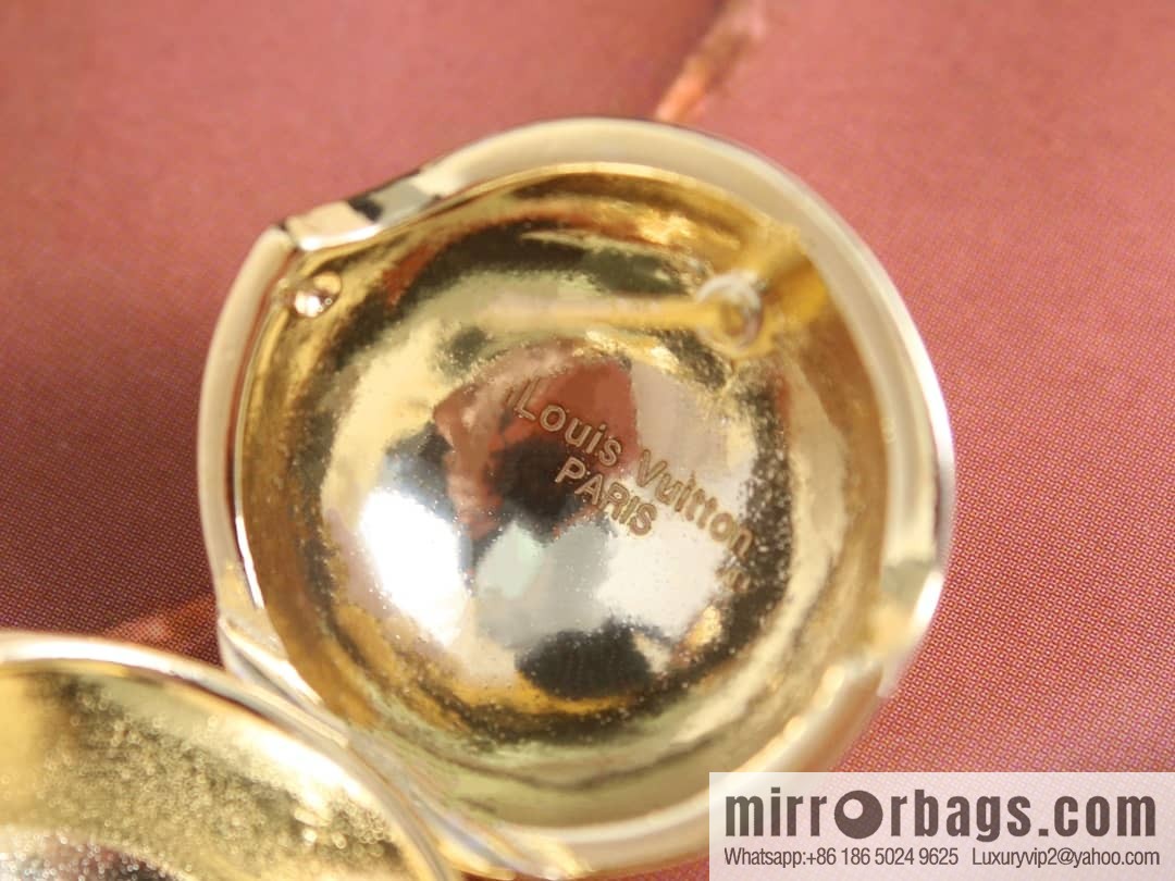 Louis Vuitton Louis Vuitton LV ball monogram stud earrings