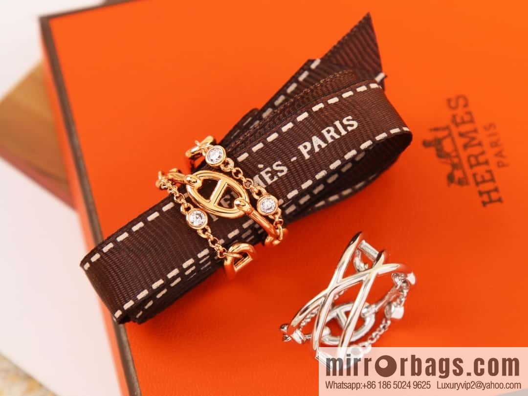 New ☑️ Hermès HERMES chain strap ⛓ pig nose ring