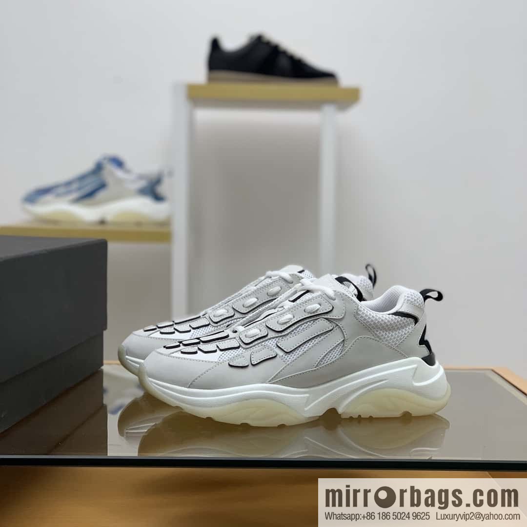 First layer leather patchwork breathable mesh bone bread men's casual shoes