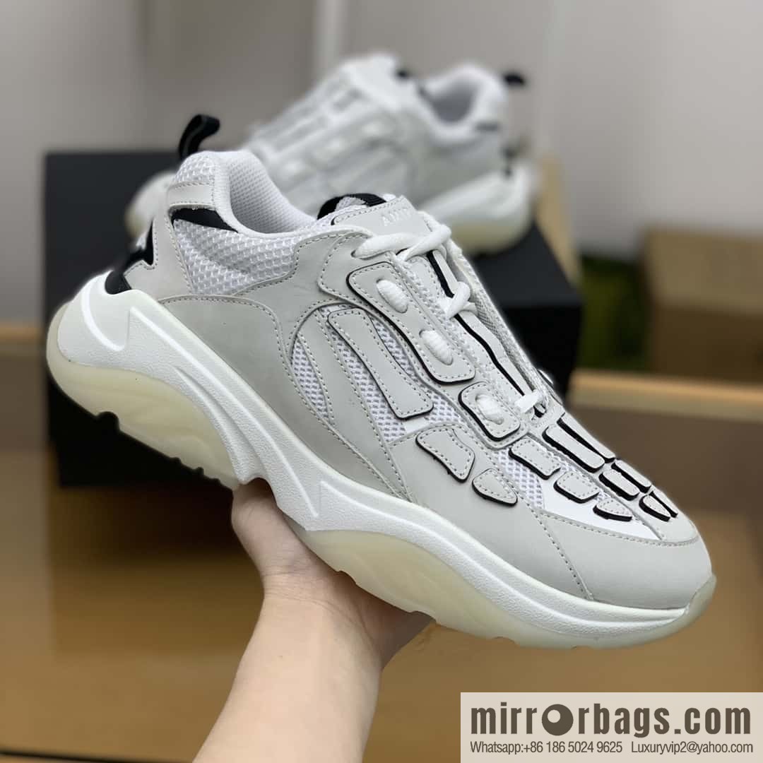 First layer leather patchwork breathable mesh bone bread men's casual shoes