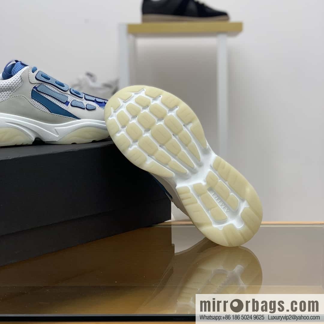 First layer leather patchwork breathable mesh bone bread men's casual shoes