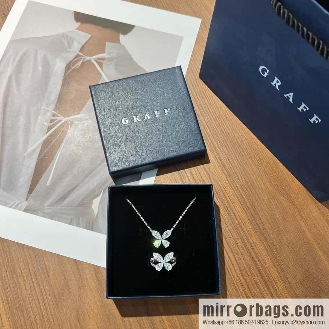 GRAFF Graff Butterfly Horse Eye Diamond Necklace
